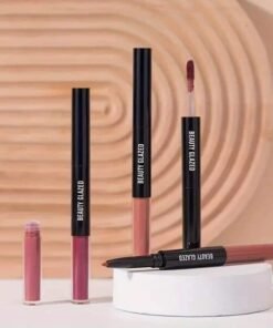 Beauty Glazed 2-in-1 Lipgloss Lipliner glowikabd.com