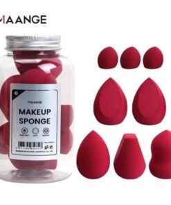 Maange 8pcs Makeup Sponge Jar glowikabd.com