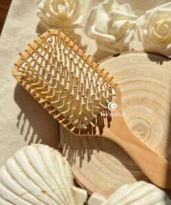 Ankita Bamboo Hair Brush glowikabd.com