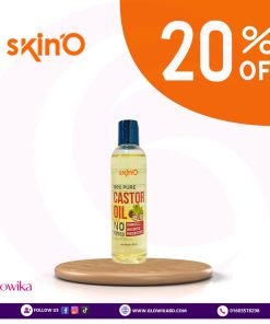 Skin'O 100% Pure Castor Oil (120ml) glowikabd.com
