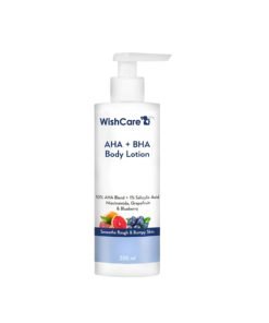 WishCare AHA + BHA Body Lotion (200ml) glowikabd.com