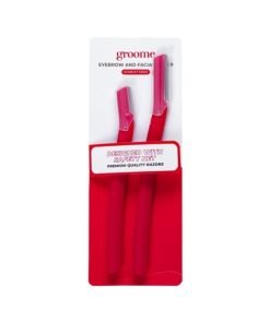 Groome Eyebrow And Facial Razor – Scarlet Edge (2pcs)glowikabd.com
