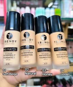 TRENDY beauties Pro Matte Waterproof Foundation with SPF20